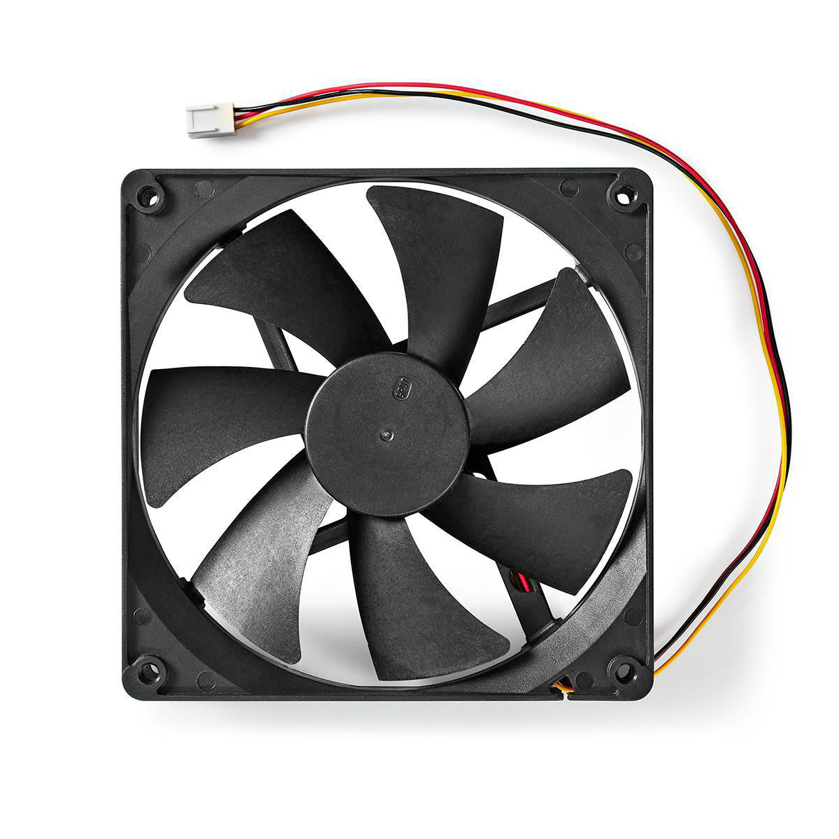 Ventilador DC | Tamaño del Ventilador: 140 mm 3-pin 24.9 dBA Negro