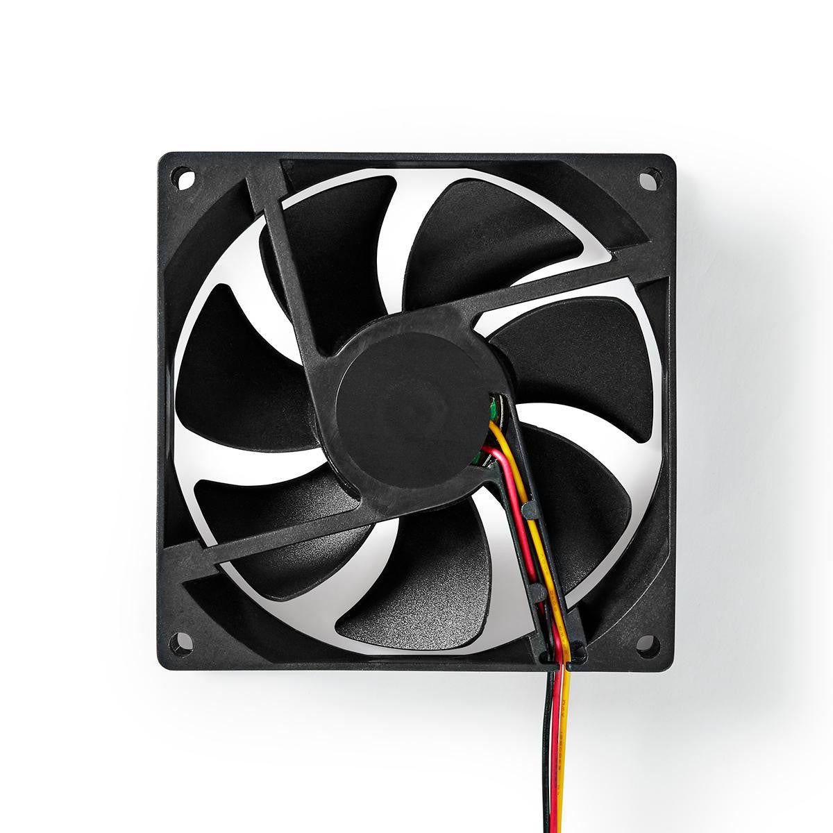 Ventilador DC | Tamaño del Ventilador: 92 mm 3-pin 26.7 dBA Negro