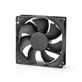 Ventilador DC | Tamaño del Ventilador: 92 mm 3-pin 26.7 dBA Negro