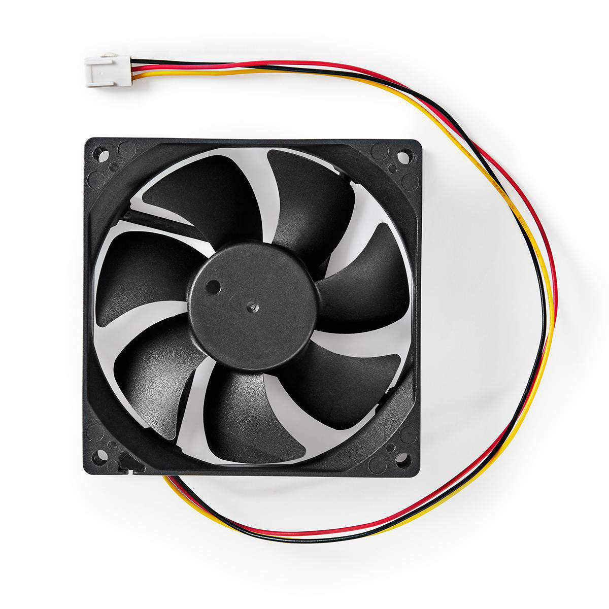 Ventilador DC | Tamaño del Ventilador: 92 mm 3-pin 26.7 dBA Negro