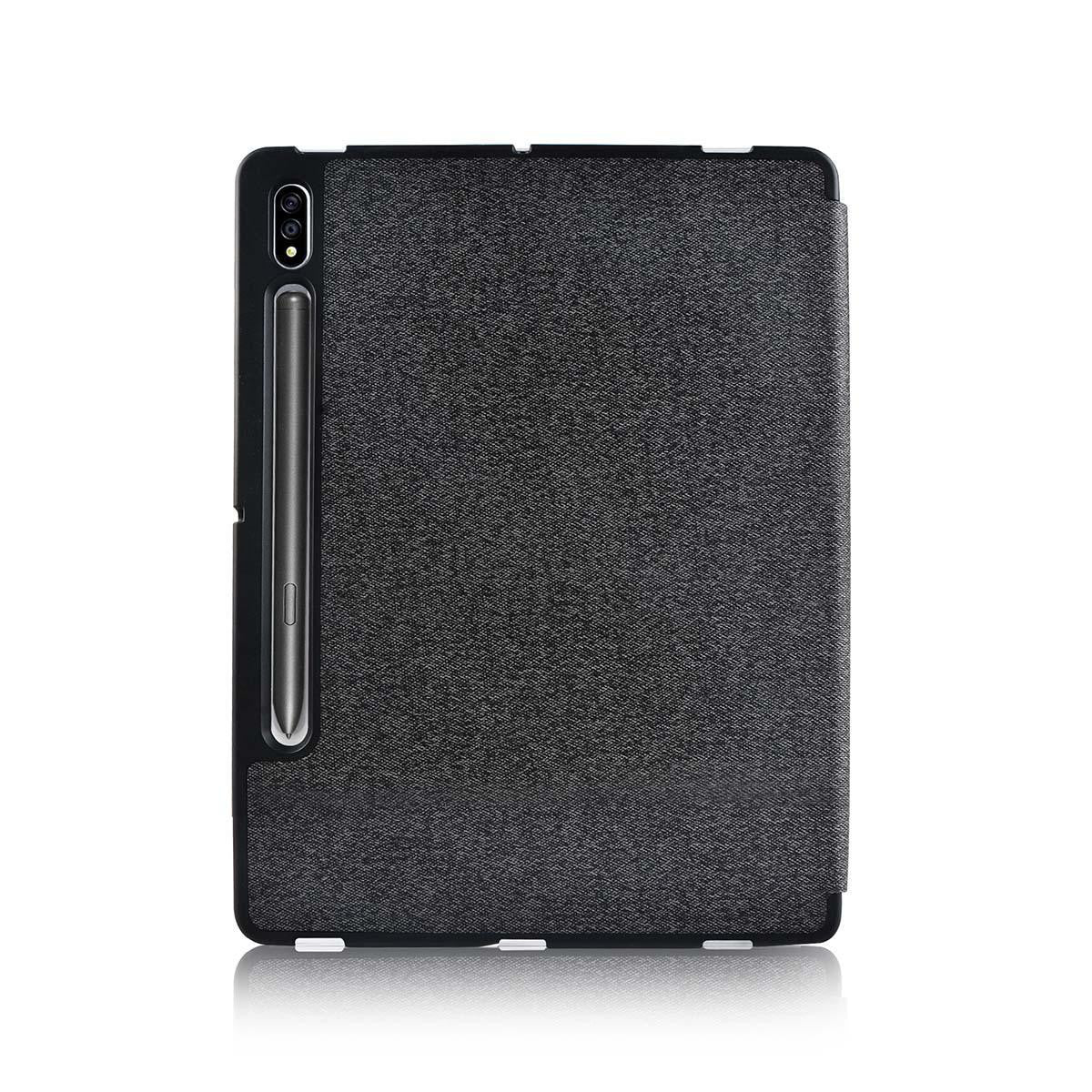 Funda Tablet Tipo Folio | Usado Para: Samsung Galaxy Tab S7 Función de Activación Automática Gris / Negro Ordenador Personal TP