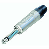 Jack Plug 6.35 mm 2P Conectores Audio