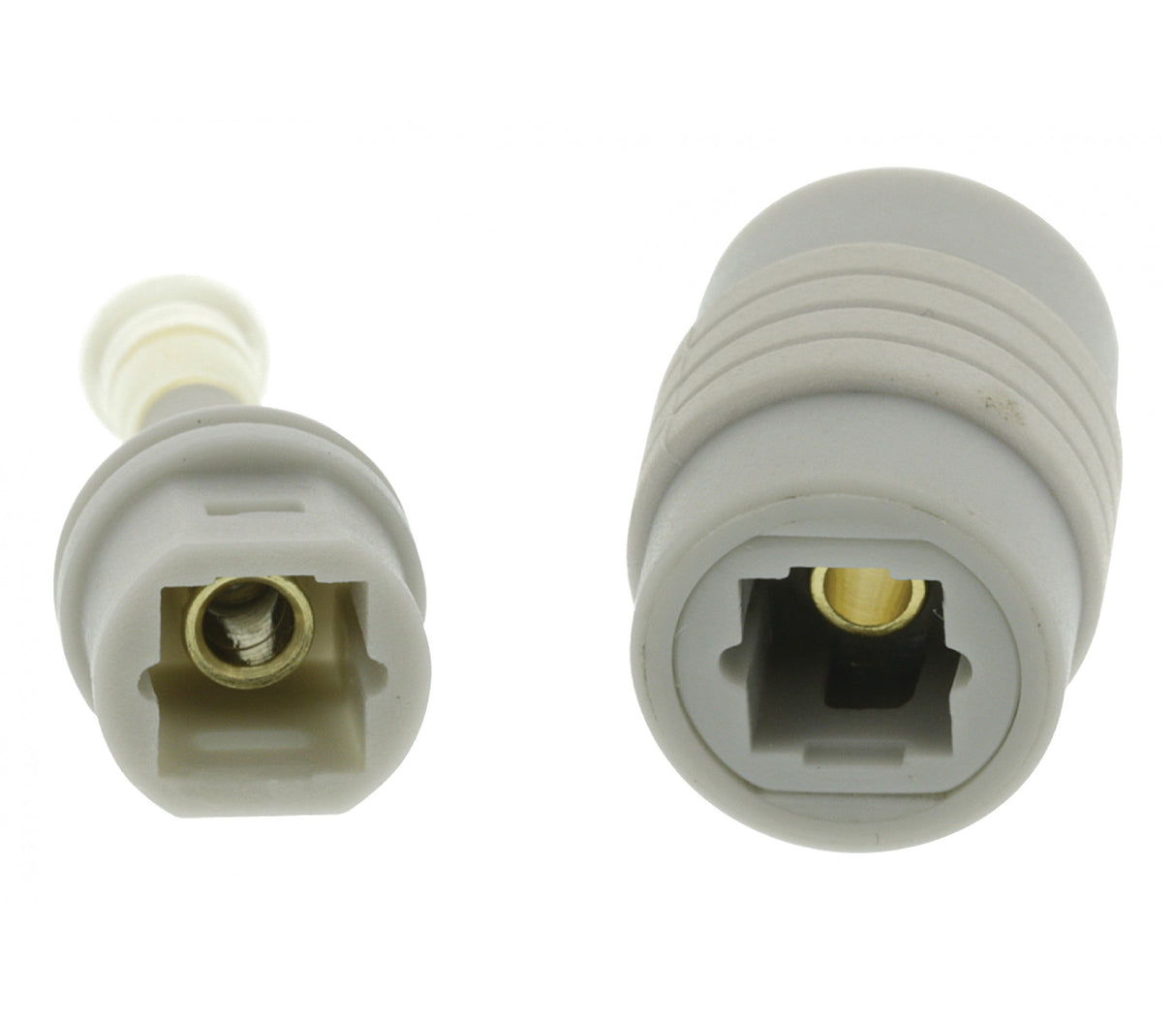 Kit Conector Óptico Adaptador Toslink