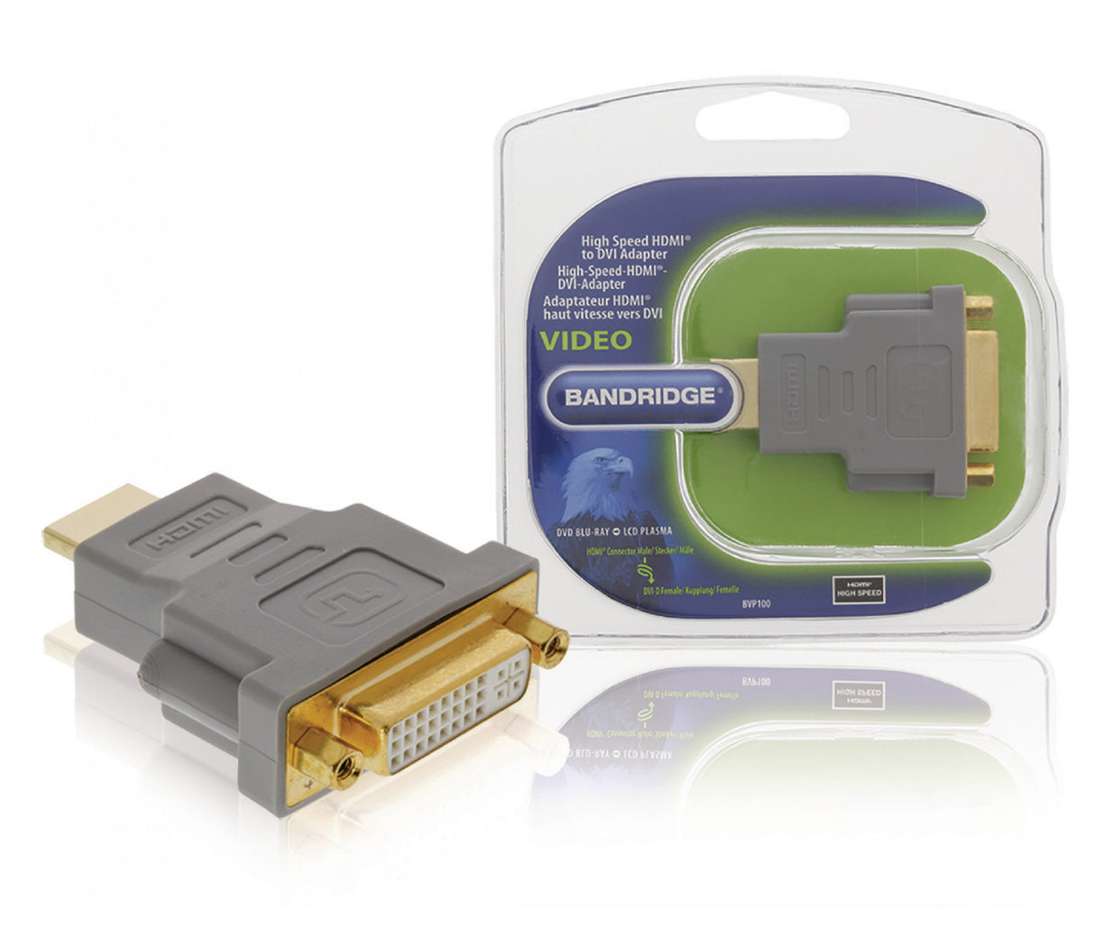 Adaptador Hdmi de Alta Velocidad a DVI Hdmi