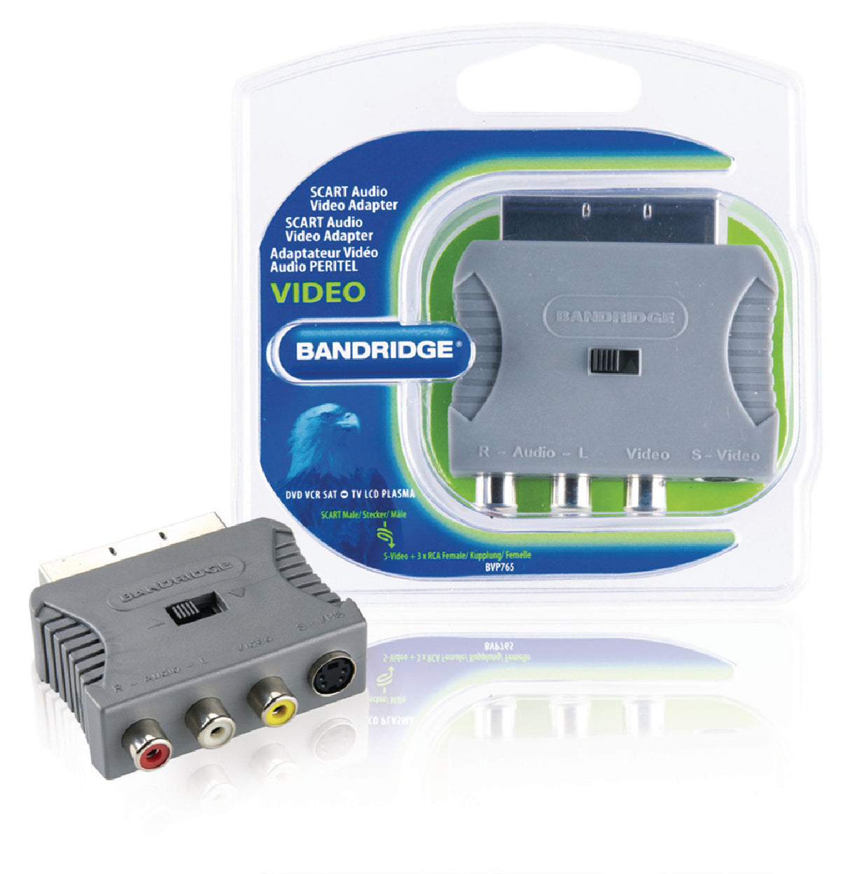 Adaptador de Audio Vídeo Scart