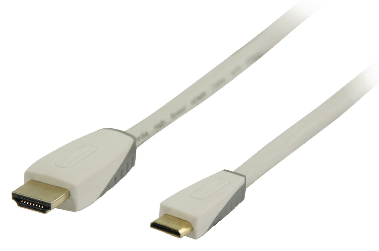 Cable Mini Hdmi de Alta Velocidad con Ethernet 1.00 m Hdmi