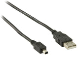 Cable USB 2.0, A Macho - Mitsumi 4-pines Macho, de 2 m