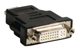 Adaptador Hdmi - DVI con Conector Hembra en Color Negro