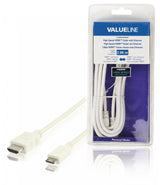 Cable Hdmi de Alta Velocidad con Conector Ethernet - Mini 2.00 m en Color bla