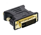 Adaptador DVI - VGA de Dvi-i Macho a Hembra 1 ud. en Gris