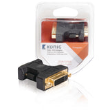 Adaptador VGA - DVI de Macho a Dvi-i Hembra 1 ud. en Gris *No Categorizados