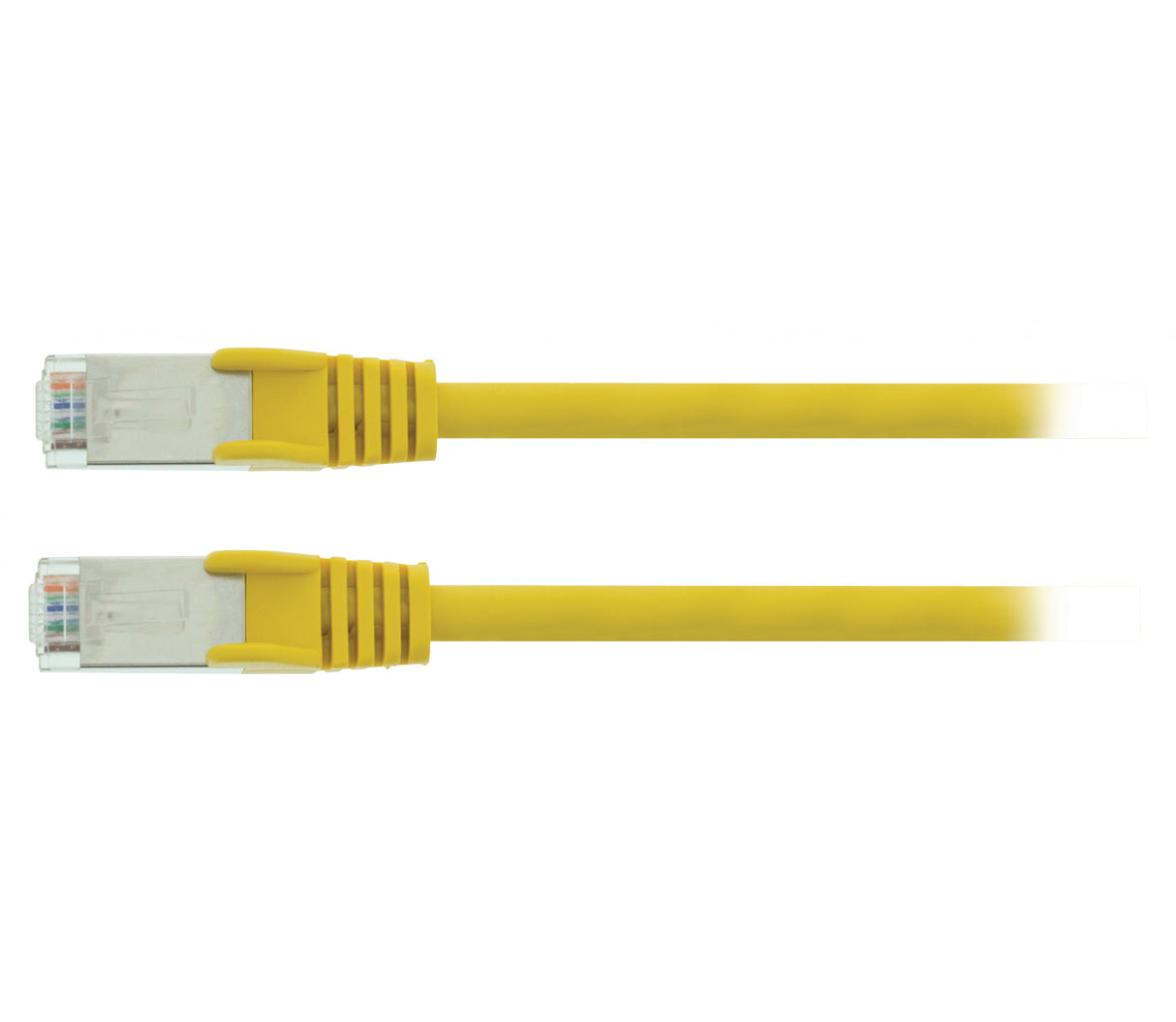 Sf/utp Cat5e Cable de red Macho a 5.00 m Amarillo