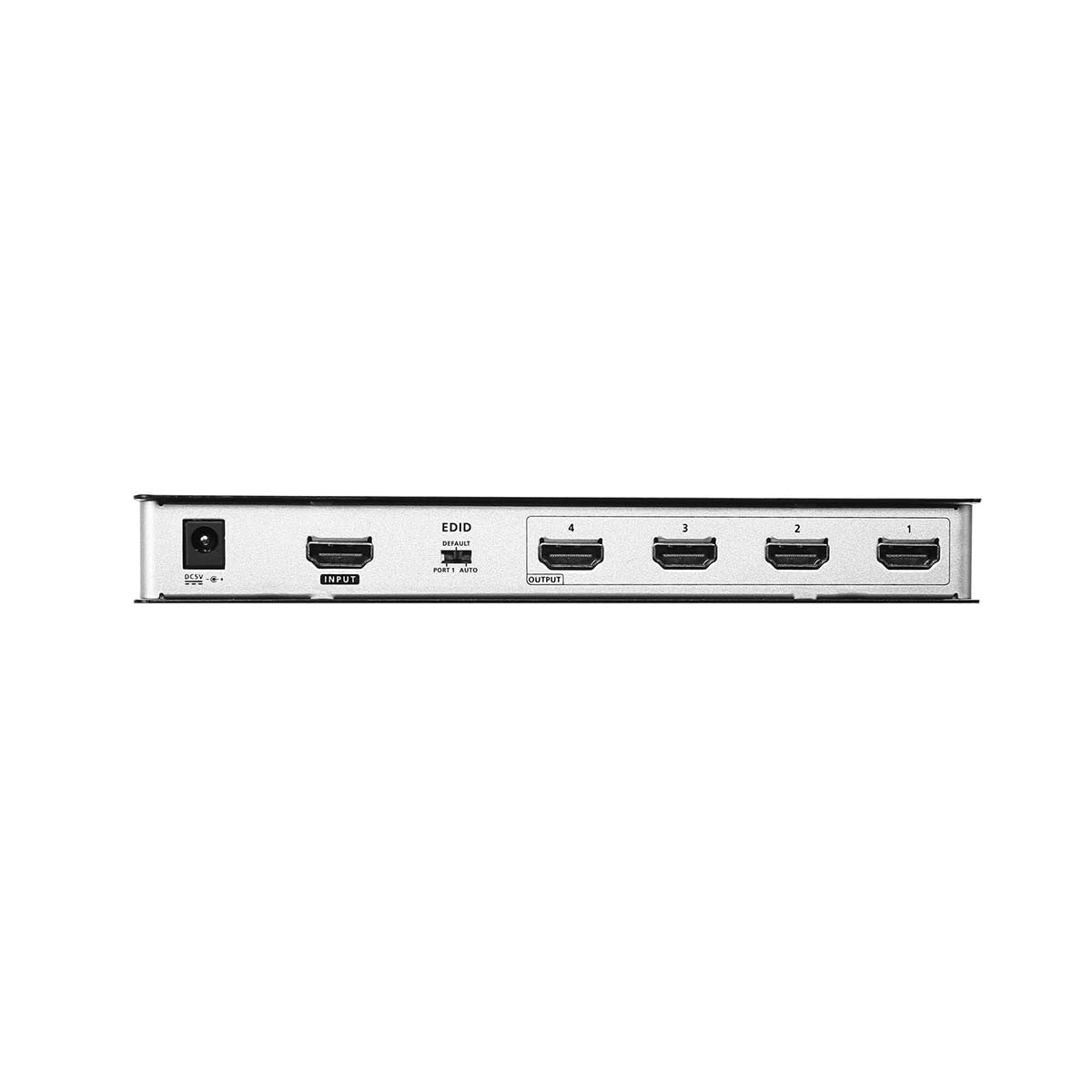 4-port Splitter Hdmi Negro