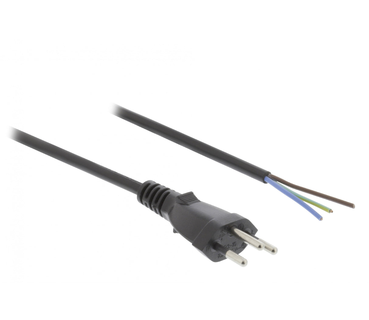 Cable de Alimentación Suizo CH Tipo 12 - 3 m Negro Cables