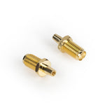 Adaptador RP SMA Hembra - Oro TS9