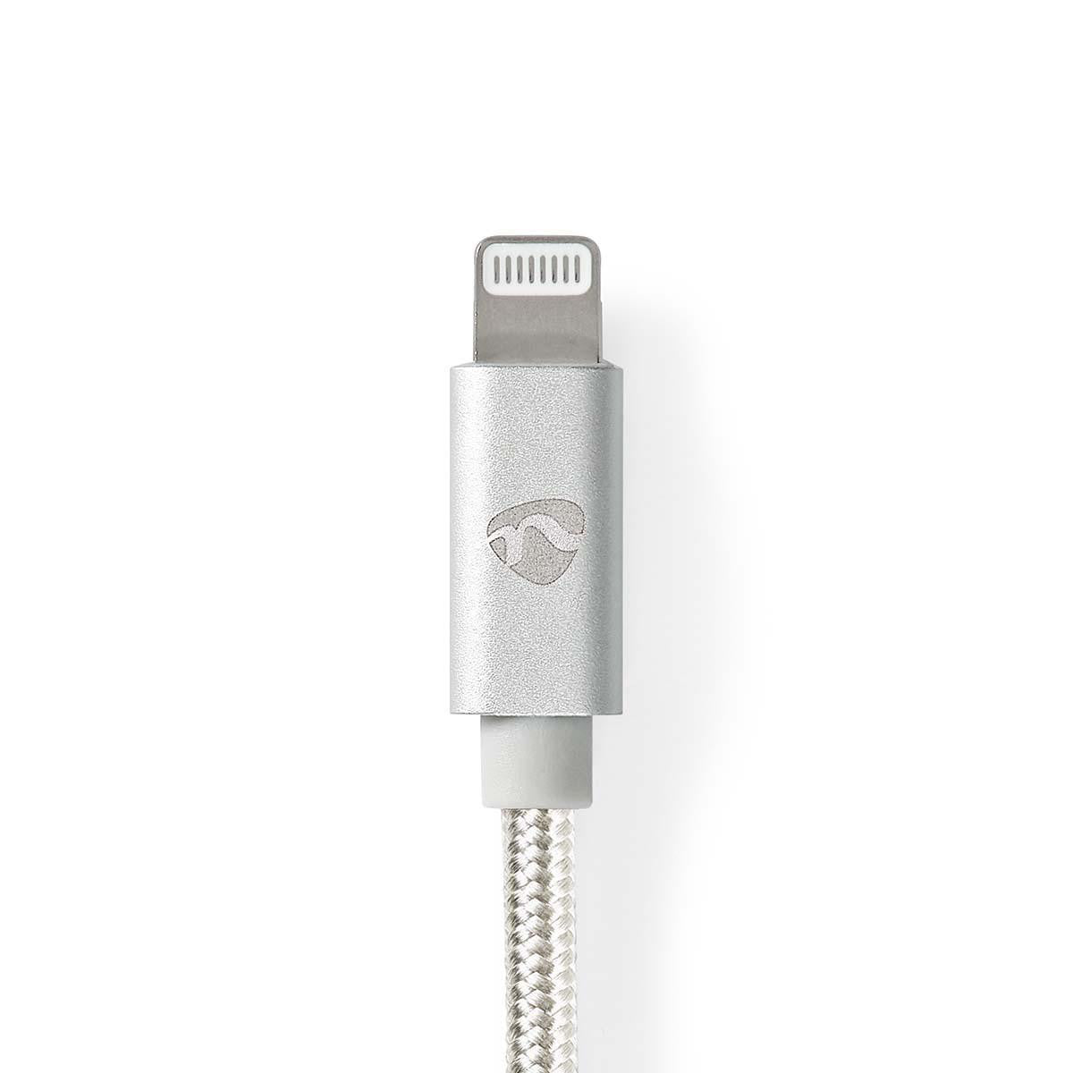 Cable de Carga y Sincronización | Conector Lightning Apple 8 Pines Macho - USB A 3,0 m Aluminio