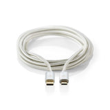 Cable USB 2.0 | Tipo C Macho - Micro B 3,0 m Aluminio