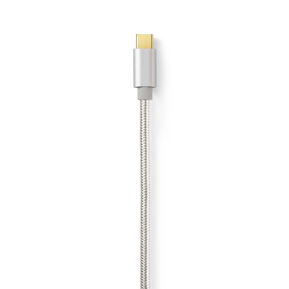 Cable USB 2.0 | Tipo C Macho - Micro B 3,0 m Aluminio