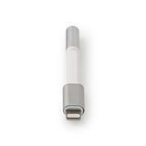 Adaptador de Lightning Apple | Conector 8 Pines Macho - Hembra 3,5 mm 0,08 m Aluminio