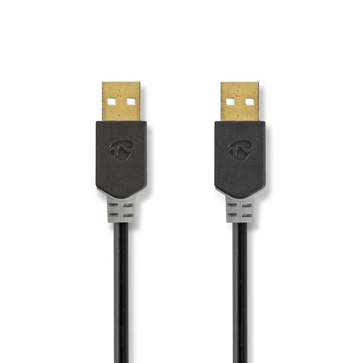 Cable USB 2.0 | A Macho - 2,0 m Antracita