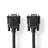 Cable VGA | Macho - Hembra 2,0 m Negro