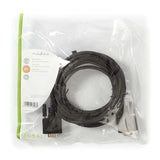 Cable VGA | Macho - Hembra 5,0 m Negro