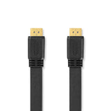 Cable Plano Hdmi? de Alta Velocidad con Ethernet | Conector - 3,0 m Negro Hdmi