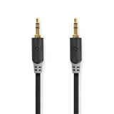 Cable de Audio Estéreo | Macho 3,5 mm - 3,0 m Antracita