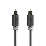 Cable de Audio Óptico | Toslink Macho - 1,0 m Antracita