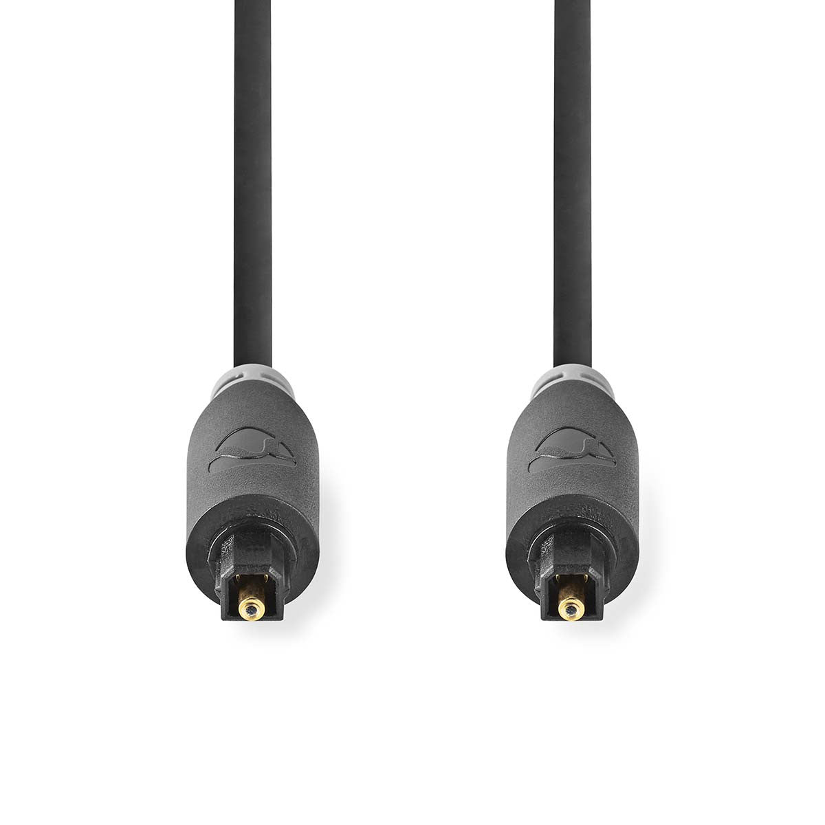 Cable de Audio Óptico | Toslink Macho - 1,0 m Antracita