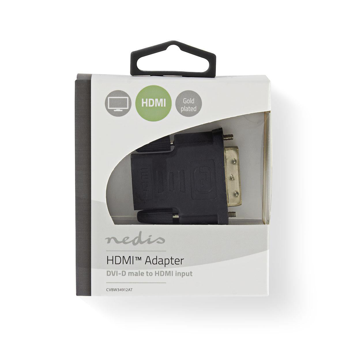 Adaptador Hdmi? | Hembra - Dvi-d Macho de 24+1 Pines