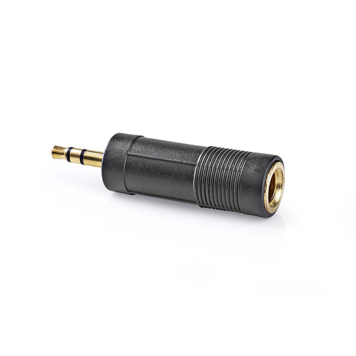 Adaptador de Audio Estéreo | Macho 3,5 mm - Hembra 6,35