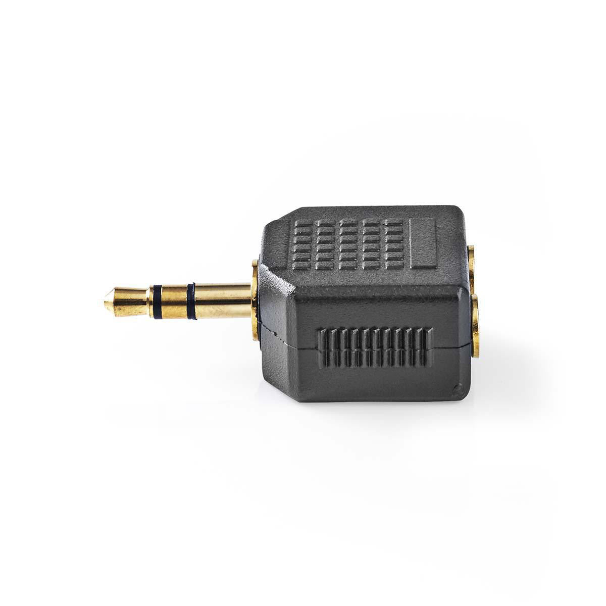 Adaptador de Audio Estéreo | Macho 3,5 mm - 2x Hembra