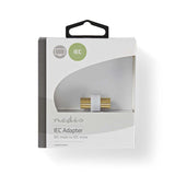 Adaptador Coaxial | IEC (Coaxial) Macho -