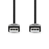 Cable USB 2.0 | A Macho - 2,0 m Negro