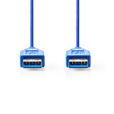 Cable USB 3.0 | A Macho - 1,0 m Azul Cables