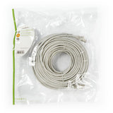 Cable de Red Cat5e Sf/utp | Rj45 Macho - 0,30 m Gris