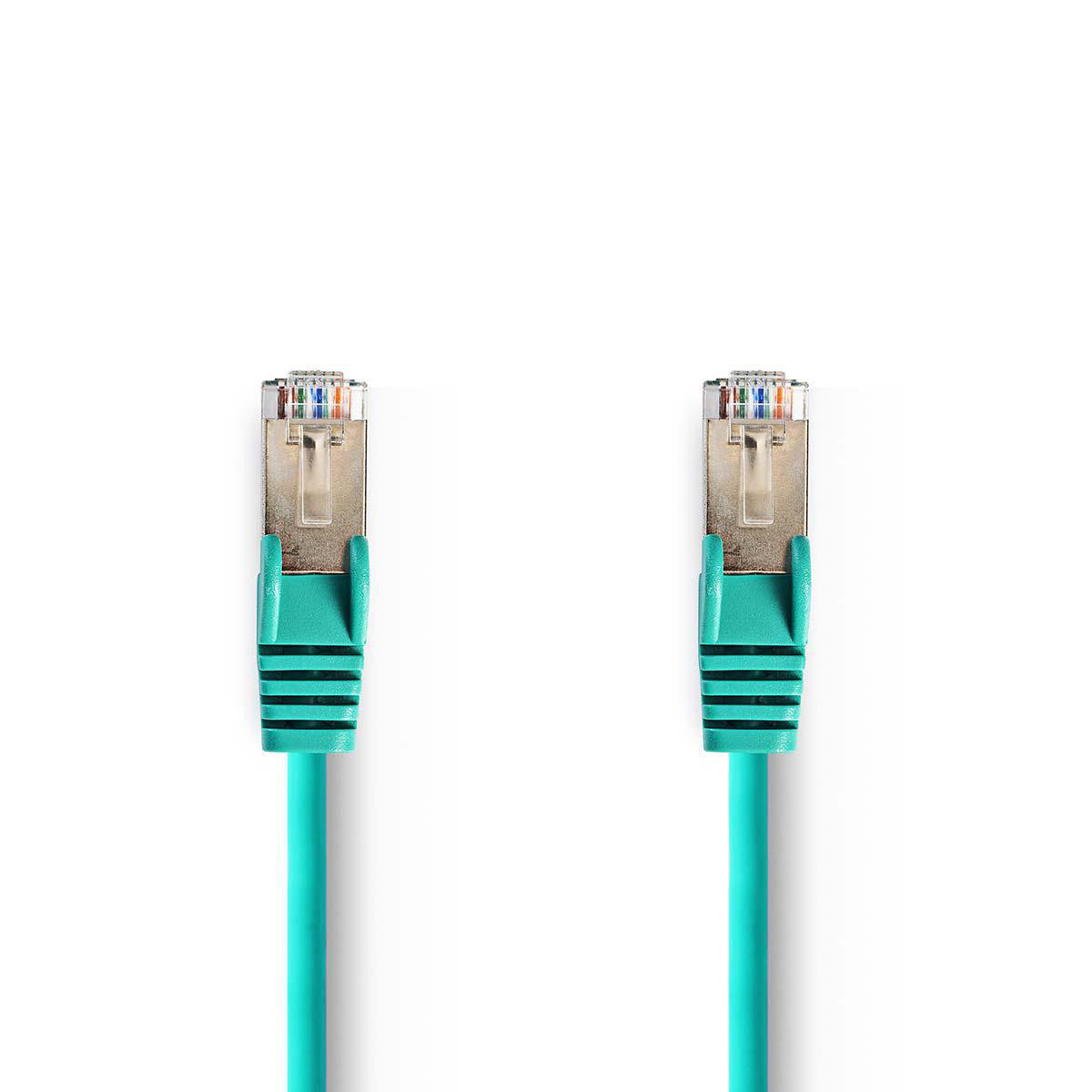 Cable de Red Cat5e Sf/utp | Rj45 Macho - 3,0 m Verde Cables