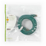 Cable de Red Cat5e Sf/utp | Rj45 Macho - 5,0 m Verde