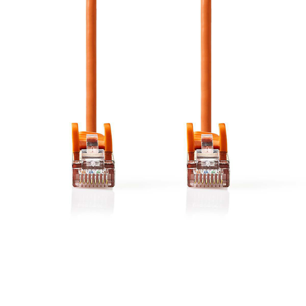 Cable de Red Cat5e Sf/utp | Rj45 Macho - 7,5 m Naranja