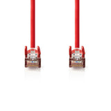 Cable de Red Cat5e Sf/utp | Rj45 Macho - 0,25 m Rojo