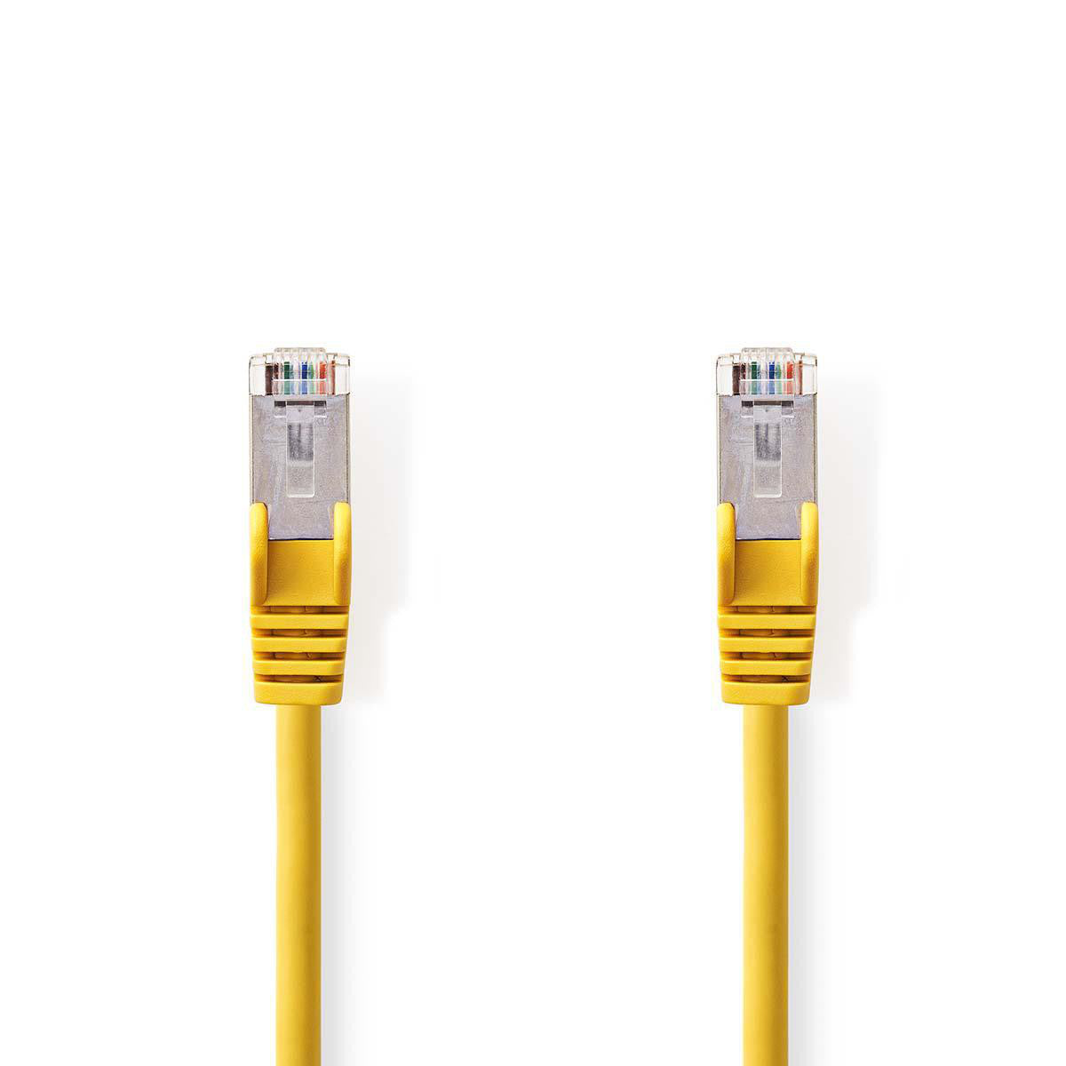 Cable de Red Cat5e Sf/utp | Rj45 Macho - 15 m Amarillo