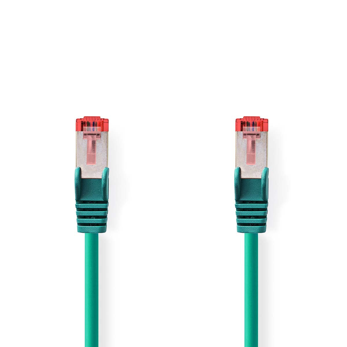 Cable de Red Cat6 S/ftp | Rj45 Macho - 0,5 m Verde