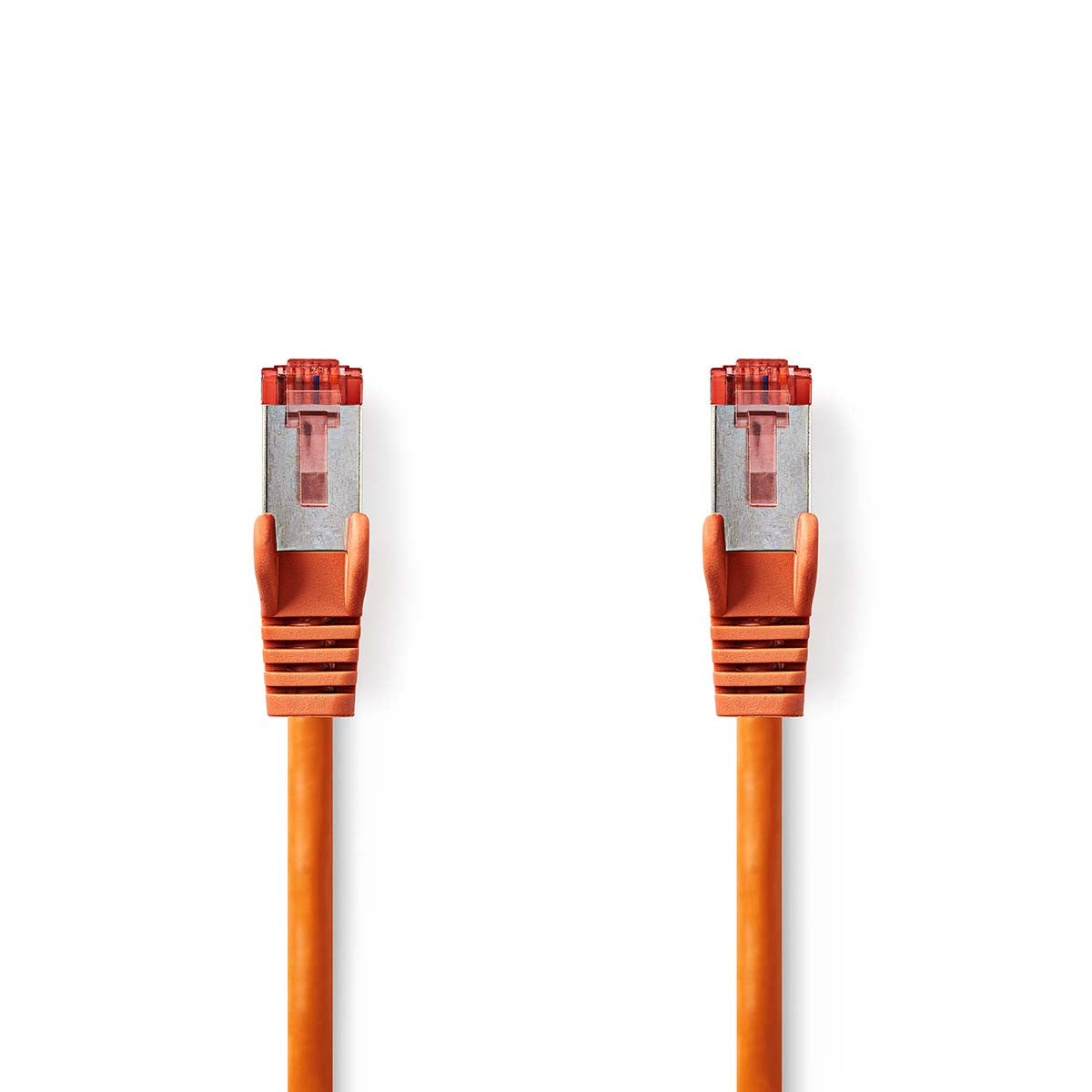 Cable de Red Cat6 S/ftp | Rj45 Macho - 0,15 m Naranja