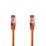 Cable de Red Cat6 S/ftp | Rj45 Macho - 0,15 m Naranja