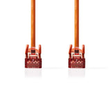 Cable de Red Cat6 S/ftp | Rj45 Macho - 15 m Naranja