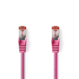 Cable de Red Cat6 S/ftp | Rj45 Macho - 10 m Rosa