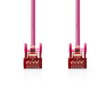 Cable de Red Cat6 S/ftp | Rj45 Macho - 10 m Rosa