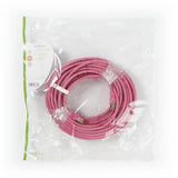 Cable de Red Cat6 S/ftp | Rj45 Macho - 20 m Rosa Cables