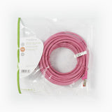 Cable de Red Cat6 S/ftp | Rj45 Macho - 7,5 m Rosa Cables